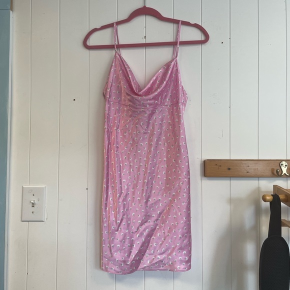 ZARA SILKY SLIP DRESS - Picture 2 of 5